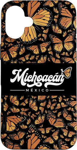 Vista 23 de Michoacan Mexico Mariposas Monarca - Funda para iPhone 16