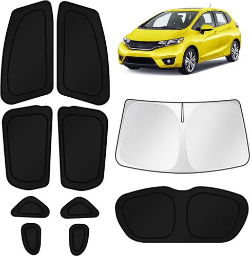 Vista 223 de KUST - Parasol plegable para parabrisas para BMW X1 E84, accesorios 2011 2012 2013 2014 2015, protector de visera de sol ajustable que bloquea