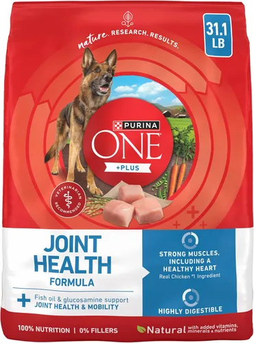 Vista 11 de Purina ONE Plus Fórmula para la salud de las articulaciones, alimento seco natural para perros con vitaminas, minerales y nutrientes añadidos