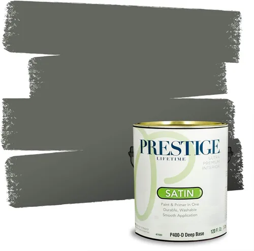 Vista 201 de Prestige Paints - 2 en 1, pintura base y pintura de exterior, P400-D-SW7053