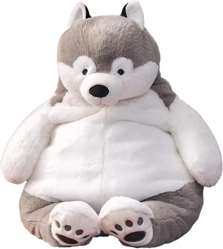 Vista 8 de Animales de peluche con peso de panda, 17 pulgadas, 3.5 libras, peluche de panda con peso grande, almohada de juguete de peluche con peso grande