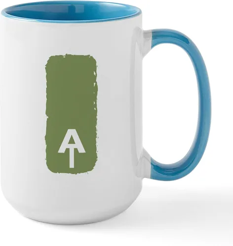 Vista 5 de CafePress Appalachian Trail - Taza de café de cerámica (15.0 fl oz)