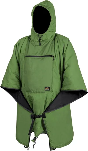 Vista 16 de Helikon-Tex Swagman Roll - Poncho militar multiusos - Poncho de emergencia, manta y chaqueta Woobie