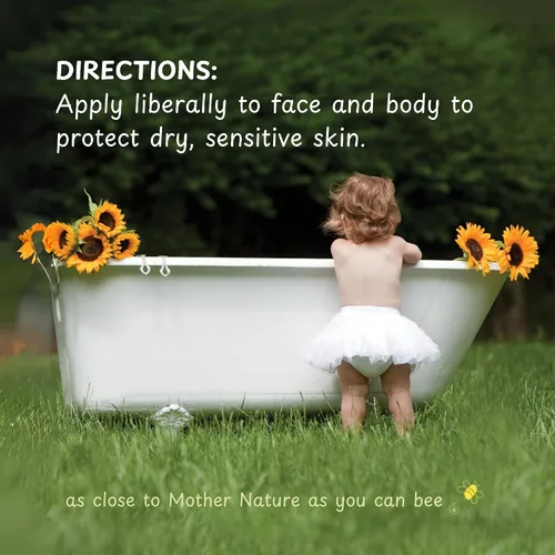 Vista 7 de Little Green Bálsamo calmante, bálsamo hidratante para bebés y niños con labios agrietados, mejillas y piel seca