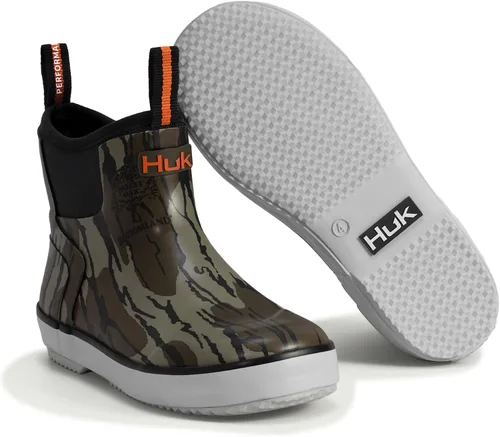 Vista 5 de HUK Zapatos Rogue Wave para niños, botas de pesca y cubierta de alto rendimiento para jóvenes Blanco