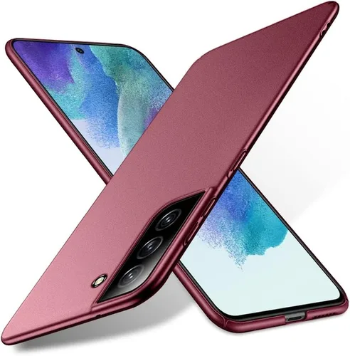 Vista 10 de Bastmei Funda para Samsung Galaxy S21 FE 5G, extremadamente ligera, ultra ligera, súper delgada, protección de cámara, carcasa de PC dura