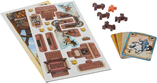 Vista 3 de Juego de cartas Ludonate Colt Epress Horses & Stagecoach