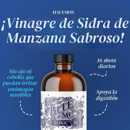 Vista 3 de Bite Me Tonic - Vinagre de Sidra de Manuka con Tónico de Miel de Manuka