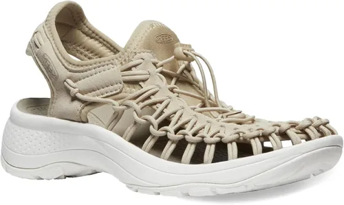 Vista 3 de KEEN Uneek Astoria - Sandalias de agua transpirables con tacón elevado y dos cordones para mujer