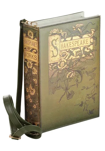 Vista 5 de Bolso Disfraz Libro de Shakespeare Multicolor