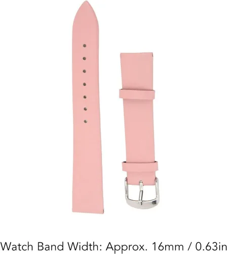 Vista 3 de plplaaoo Correa de reloj, correa de reloj, correa de reloj de cuero impermeable sin olor, accesorio de repuesto universal para reloj, correas
