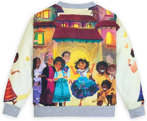 Vista 2 de Disney Encanto Sudadera sin botones para niños XXS 23 Multi colorido