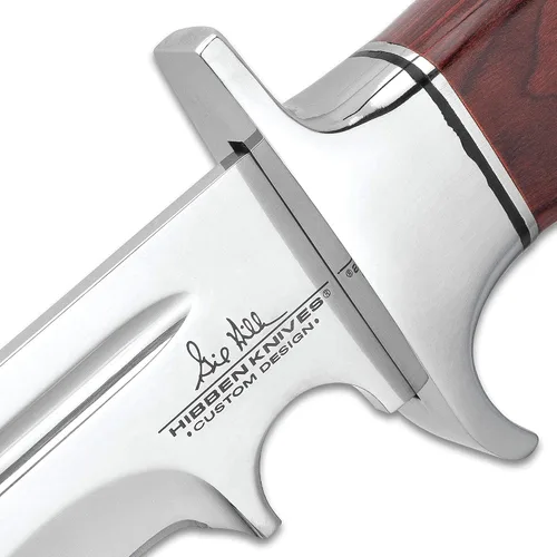 Vista 5 de Gil Hibben Legionnaire Bowie Knife II con funda de cinturón de cuero
