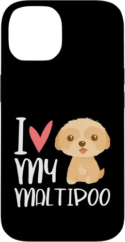 Vista 4 de iPhone 16 Maltipoo Dog Lover Hybrid Multipoo Breeder Heart Fur Parent Case