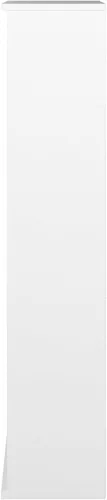 Vista 6 de Bush EO105WH Easy Office - Estantería de 5 estantes de 73 pulgadas de alto, color blanco