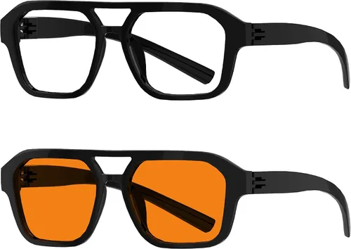 Vista 339 de Eyekepper Gafas de luz azul para hombre y mujer, paquete de 6 lentes Pilot Paquete de 6 color mezclado
