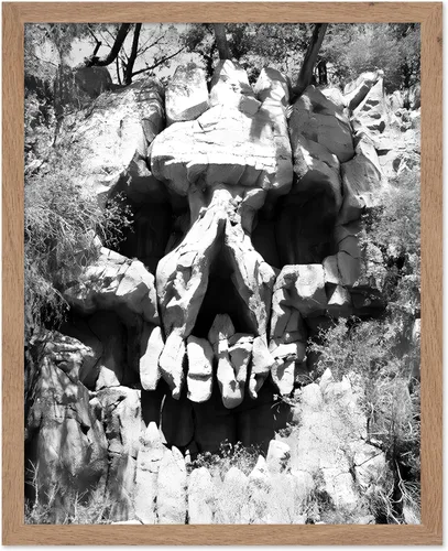 Vista 24 de Poster Master Póster vintage – Impresión de pintura de bailarina en la cabeza de la muerte – Arte surrealismo – Regalo gótico para él, ella
