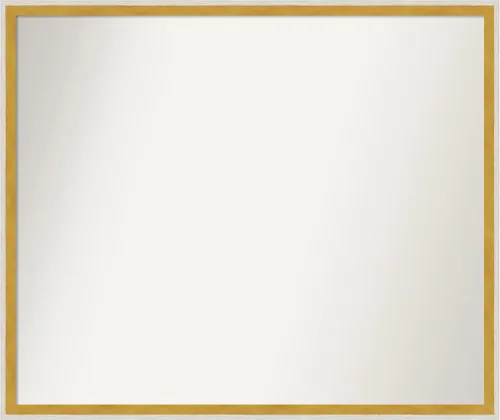 Vista 270 de Amanti Art Espejo de baño blanco para sobre el fregadero, 22 x 45 pulgadas, espejo de tocador rectangular blanco Lucie, marco de madera moderno