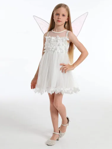 Vista 4 de KKINYAS Fairy Wings for Women Girl, Butterfly Wings, Angel Wings Halloween Costume Christmas Favor Wedding