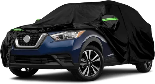 Vista 21 de Funda impermeable de repuesto para camioneta Nissan Frontier Crew Cab cama de 5 pies, 6 capas para todo tipo de clima, cubierta de camión con puerta