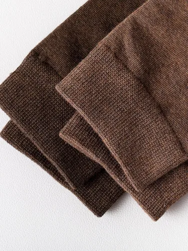 Vista 7 de 6 pares de calcetines sólidos para hombre, calcetines casuales de punto