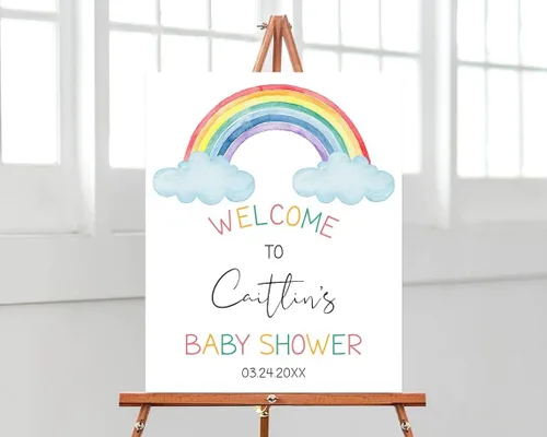 Vista 26 de Letreros de bienvenida personalizados para bebés, decoración de letrero de vegetación editable, plástico
