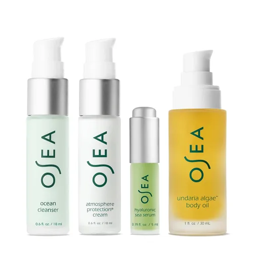 Vista 2 de OSEA Bestsellers Set Para Cara + Cuerpo - Set de cuidado de la piel de 4 piezas - Aceite corporal, limpiador facial, crema facial y suero de ácido