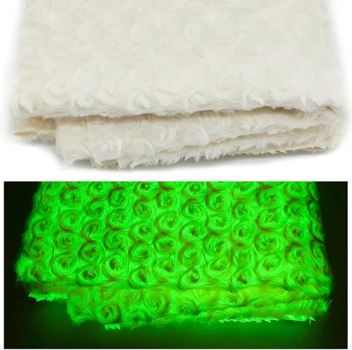 Vista 9 de Tela que brilla en la oscuridad, tela brillante para coser ropa, tela de poliéster luminosa para tela iluminada para ropa, decoraciones, suministros