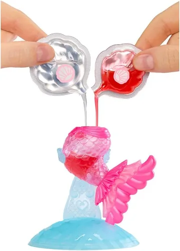 Vista 7 de LOL Surprise Mermaids Makeover Magic Tots con brillo de labios maquillaje DIY usable para ti y tu muñeca, juego acuático divertido, regalo