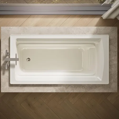 Vista 9 de Kohler Archer tina de 6 pies con diseño cómodo y profundo, 1125-96
