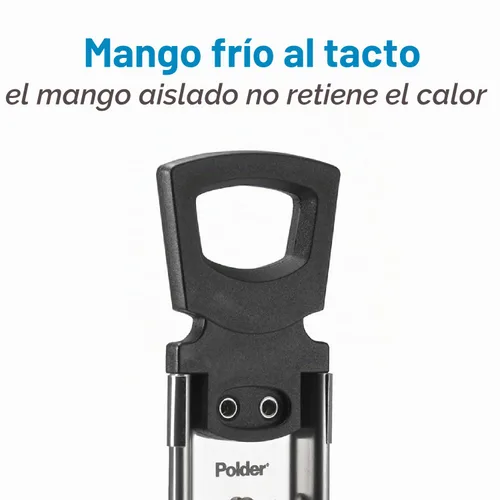Vista 6 de Termómetro de acero inoxidable Polder THM-515, para dulces, gelatina o aceite para freír, Plateado