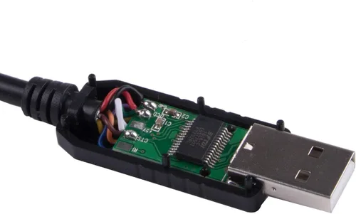 Vista 3 de USB a DB25 Convertidor serie macho Apdater módem nulo Crossover Cable de impresora FTDI programación para impresora Epson TM-T88V