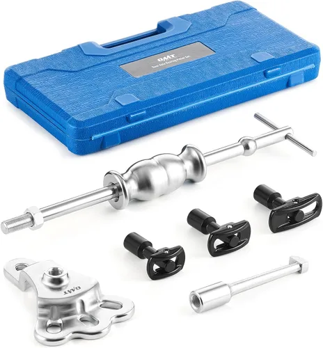 Vista 8 de Orion Motor Tech - Juego de extractor de martillo deslizante de 9 vías, extractor del cojinete de la llanta frontal y kit de herramientas