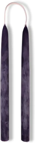 Vista 8 de Candlestock Velas cónicas de cera de abejas – 1/2 pulgada de diámetro, cera de abeja pura 100% natural de Estados Unidos, mecha de algodón, sin