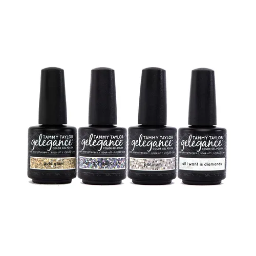 Vista 7 de Tammy Taylor Oh My Dazzle All I Want is Diamonds Gelegance Gel Polish