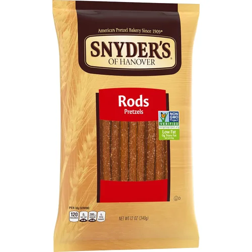 Vista 9 de Snyder's of Hanover, Varillas de pretzel, bolsa de 12 onzas, (paquete de 2)