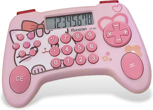 Vista 8 de Calculadoras azules Básicas para Profesores Básicos Oficina, Matemáticas Electrónicas, Suma, Resta, División y Multiplicación