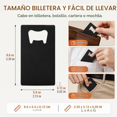 Vista 2 de CYEAH 60 abrebotellas de tarjetas de crédito, abrebotellas de acero inoxidable para póquer y padrinos de boda de póquer de metal, abrebotellas