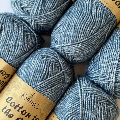 Vista 38 de Cotton to The Core - Hilo de algodón para ganchillo, paquete de 6 (852 yardas/10.58 oz), patrones gratuitos, apto para principiantes, hilo suave