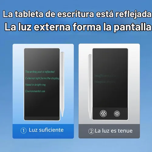 Vista 5 de Mini tableta de escritura LCD, almohadilla de dibujo electrónica reutilizable borrable de 6.5 pulgadas, almohadilla de dibujo electrónica para niños