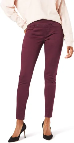 Vista 11 de Signature by Levi Strauss & Co. Gold - Pantalones de mezclilla ajustados, totalmente moldeadores, con cierre de cremallera, para mujer