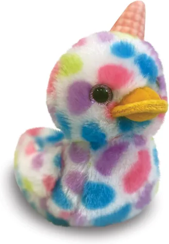 Vista 7 de World's Softest Duckees de peluche - Duckee de peluche de 7" - BunnyBoo Bunny