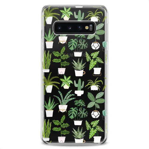 Vista 17 de Funda compatible con Samsung S24 S23 FE S22 Plus S21 Ultra S20+ S10 Note 20 S10e S9 Slim Fit Clear Abstract Design Colorful Print Cute Phone