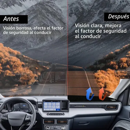 Vista 4 de Cubierta de salpicadero, consola central interior personalizada compatible con Ford Maverick 2022-2025, protector de alfombra Negro