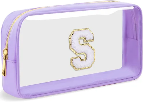 Vista 33 de Bolsa de Maquillaje Transparente Pequeña Bolsa de Cosméticos Bolsa de Viaje de Artículos de Aseo Bolsa Transparente con Cremallera Bolso Organizador