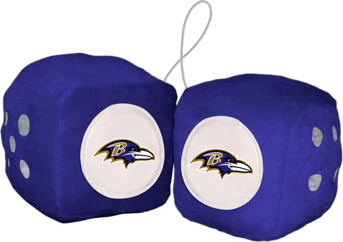 Vista 27 de FANMATS NFL Fuzzy Dice