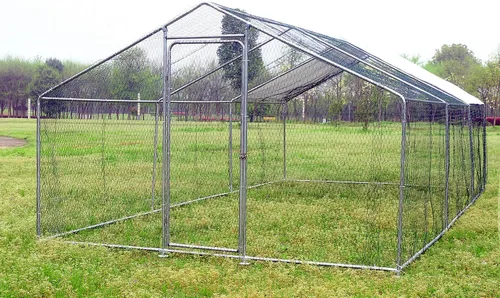 Vista 7 de Gallinero grande con cubierta, casa para gallinas, para conejos.