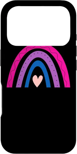Vista 30 de Rainbow Colours Bisexual Flag Pride Bisexual Bi Case for iPhone 17