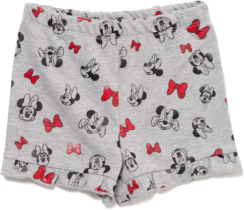 Vista 3 de Disney Minnie Mouse Lilo & Stitch Princess Winnie the Pooh - Conjunto de camiseta y pantalones cortos de rizo francés para bebé a niño grande