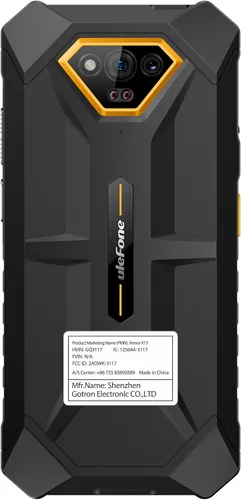 Vista 9 de Ulefone Armor X13 - Teléfonos celulares resistentes Android 15, cámaras de 50MP+24MP+8MP desbloqueado, 12+64GB de almacenamiento, pantalla de 6.52